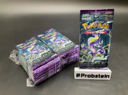 Lot of (50) Pokemon Korean SV1V Violet ex Booster Packs Sealed - Image 1