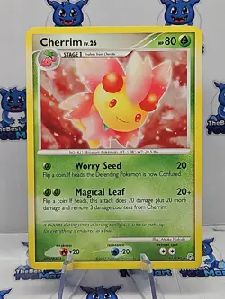 Pokemon Cherrim Diamond & Pearl 45/130 LP - Image 1