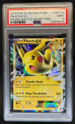 2013-17 Pokemon XY Promos Pikachu #XY174 PSA 9 - Image 1