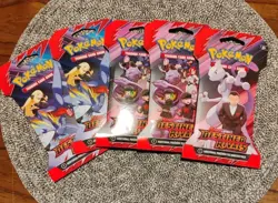 Pokemon Destined Rivals Sleeved Booster Pack x5 🔥 - Image 3