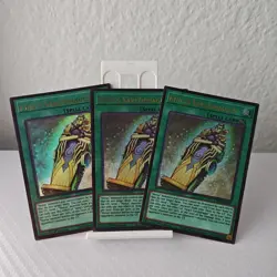 Yu-Gi-Oh! Konami King's Sarcophagus CH02-EN037 Ultra 1st Edition x3 - Image 1