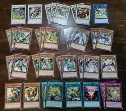 Yugioh Dragunity Deck Core Of 36 Cards - Trident, Romulus, Brandistock, Etc. - Image 1