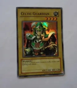 Celtic Guardian LOB-007 (Super Rare, Unlimited, Lightly Played / LP) Yugioh - Image 1