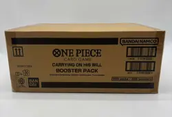 One Piece English OP-13 Carrying On His Will Booster Pack Box Case Sealed - Image 1
