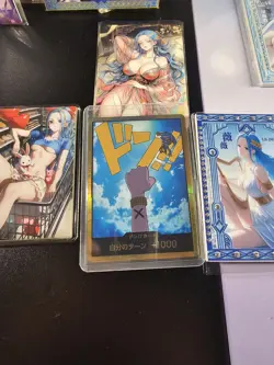 DON !! Card Nefeltari Vivi gold Japanese ONE PIECE Card THE BEST PRB01 - NM - Image 1