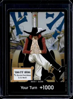 2026 One Piece The Azure Sea's Seven Dracule Mihawk Don Card - Image 1