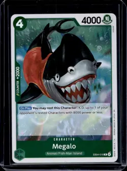 2026 One Piece The Azure Sea's Seven Megalo #EB04-018 - Image 1