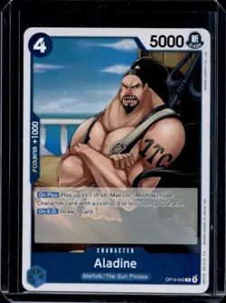 2026 One Piece The Azure Sea's Seven Aladine #OP14-043 - Image 1