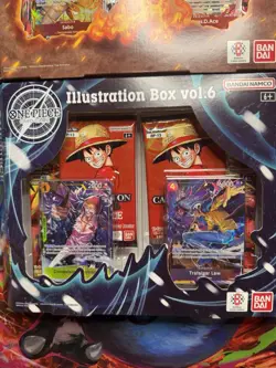 One Piece TCG Illustration Box Vol. 5 And Vol.6 Bandai Brand New Sealed - Image 2