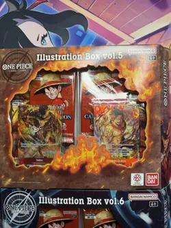 One Piece TCG Illustration Box Vol. 5 And Vol.6 Bandai Brand New Sealed - Image 3