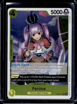 2026 One Piece The Azure Sea's Seven Perona #OP14-111 - Image 1