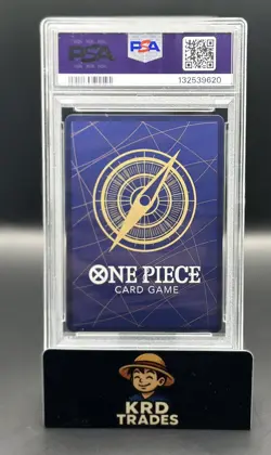2025 ONE PIECE OP11-A FIST OF DIVINE SPEED #119 SANJI SPECIAL ALT ART PSA 10 GEM - Image 2