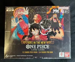 One Piece TCG OP09 Emperors in the New World Booster Box New English Sealed - Image 1