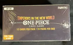 One Piece TCG OP09 Emperors in the New World Booster Box New English Sealed - Image 5