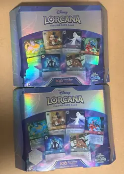 (Lot of 2) Disney 100 Lorcana Trading Card Game: Collector's Edition Gift Set - Image 1