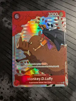 Monkey.D.Luffy (Gift Collection 2023) P-001 One Piece Promotion Cards Foil - Image 1