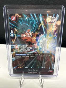 Bandai Card Games Fest Dragon Ball Super Fusion Worlds - Son Goku FB03-011 Promo - Image 1