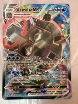 Blastoise VMAX SWSH103 SWSH: Sword & Shield Promo Cards Holo - Image 1