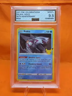 Pokemon SWSH Celebrations Palkia Card #004/025 2021 AGS GRADE 9.5 - Image 1