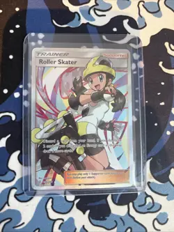 Pokemon TCG Roller Skater Cosmic Eclipse Holo Card 235/236 Full Art Ultra Rare - Image 1