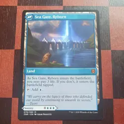 Mtg Sea Gate Restoration NM Zendikar Rising Mythic Rare Land Card Regular 76/280 - Image 4