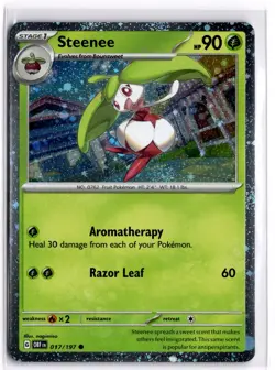Pokemon TCG Steenee (Cosmos Holo) 017/197 Miscellaneous Cards & Products Holo - Image 1