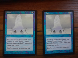 2x Magic the Gathering MtG Gush Cards Mercadian Masques - Image 1