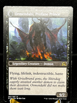 TCG MAGIC THE GATHERING: Westvale Abbey/Profane Prince - Shadows over Innistrad - Image 2