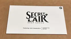 MTG Secret Lair Drop Featuring: Imiri Sakabashira (Rainbow Foil) Magic Sealed - Image 2