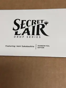 MTG Secret Lair Drop Featuring: Imiri Sakabashira (Rainbow Foil) Magic Sealed - Image 5