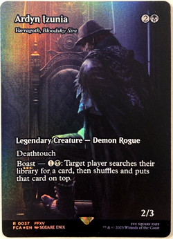 MTG Ardyn Izunia - Varragoth, Bloodsky Sire (Showcase Foil) Final Fantasy FCA 37 - Image 1