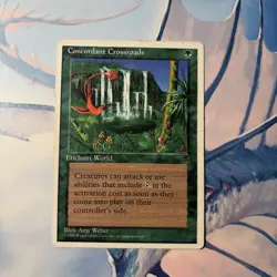 Concordant Crossroads - MTG - Chronicles - Lightly Played - Magic the Gathering - Image 1
