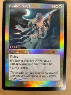 MTG 1x FOIL Exalted Angel # 10 30th Anniversary Promo Magic the Gathering x1 NM - Image 1