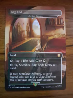 1x Bag End - Horizon Canopy Borderless LOTR NM MTG Magic the Gathering - Image 1