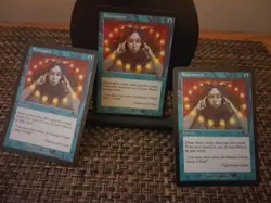 3x Brainstorm Mercadian Masques MTG - Image 1