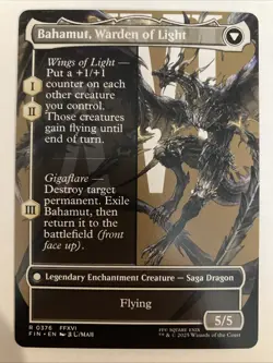 Dion, Bahamut's Dominant - (Borderless) (Regular) MtG Final Fantasy Saga 0376 - Image 2