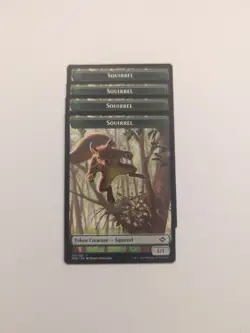 (4) Squirrel Token (011) *PLAYSET* Modern Horizons 2 Regular NM MTG - Image 1