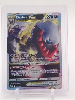 DARKRAI VSTAR 2022 POKEMON SWSH ASTRAL RADIANCE RARE HOLO 099/189 Q6459 - Image 1