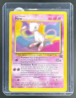 Mew 1999 Pokemon Wizards Black Star Promos #8 (D) - Image 1