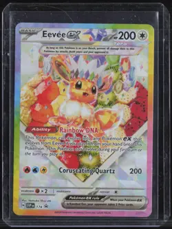 2025 Pokemon SVP EN Black Star Promo #174 Eevee ex - Image 1