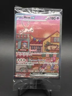 SEALED Mew ex SVP 053 Black Star Promo Full Art Pokemon TCG Scarlet Violet 151 - Image 2