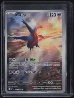 2024 Pokemon Surging Sparks Illustration Rare #203 Latios - Image 1