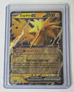 Zapdos EX 049 Black Star Promo Pokemon NM/M - Image 1