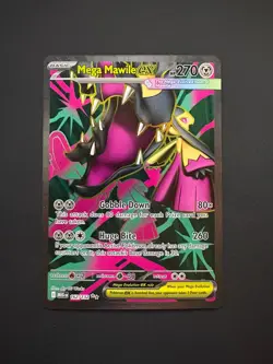 Mega Mawile ex 162/132 Pokemon Mega Evolution Ultra Rare Near Mint (NM) 2025 - Image 1