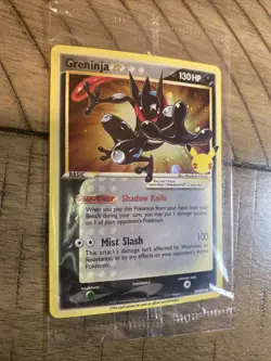 Greninja Gold Star Celebrations Promo SWSH144 Pokemon SEALED NM English 🔥 - Image 2