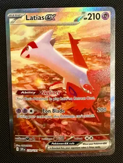 2024 Pokemon Surging Sparks Latias Ex 239/191 SSP EN - Image 1