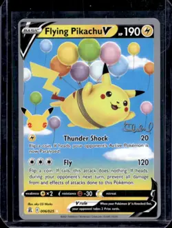 2023 Pokemon 2022 World Championships Flying Pikachu V ADP #006/025 - Image 1