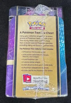 POKEMON XY 2015 FALL BREAKTHROUGH Collector Chest Treasure Tin Sealed NICE - Image 5