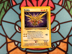 Zapdos - 30/62 - Fossil WotC - 1999 - VERY CLEAN - Pokemon Non-Holo - Rare - Image 1