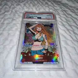 One Piece Nami Treasure Rare TR ST01-007 OP06 Wings Captain GEM MINT PSA 10 - Image 1